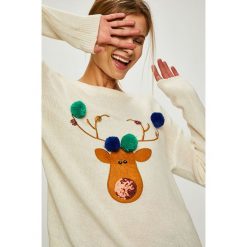 Answear - Sweter. Szare swetry oversize damskie ANSWEAR, l, z dzianiny. Za 99,90 zł.