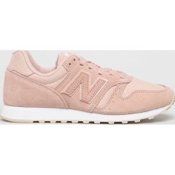 New Balance - Buty WL373WTC. Różowe buty sportowe damskie New Balance, bez wzorów, ze skóry, sportowe. W wyprzedaży za 229,90 zł.