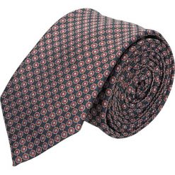 Krawaty męskie: krawat platinum granatowy classic 231