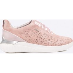 Geox - Buty. Szare buty sportowe damskie Geox, z gumy. W wyprzedaży za 329,90 zł.