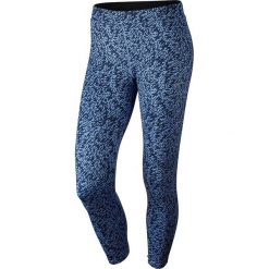 Legginsy sportowe damskie: Nike Legginsy Pronto Essential Crop niebieski r. M (777168 486)