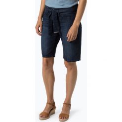 Cambio - Damskie krótkie spodenki jeansowe – Lizzi, niebieski. Niebieskie szorty damskie Cambio, bez wzorów, z jeansu. Za 399,95 zł.