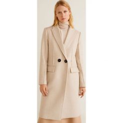 Mango - Płaszcz Amy. Szare płaszcze damskie pastelowe Mango, l. Za 549,90 zł.