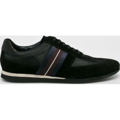 Joop! - Buty. Czarne buty sportowe męskie marki JOOP!, ze skóry, na sznurówki. W wyprzedaży za 399,90 zł.