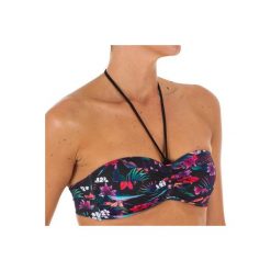 Góra kostiumu kąpielowego LAETI DECIM damska. Czarne t-shirty damskie marki OLAIAN, bez wzorów, z elastanu, bez rękawów. Za 49,99 zł.