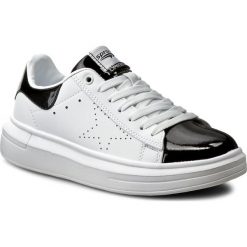 Sneakersy SPRANDI - WP40-YT820-1 Biały/Czarny. Białe półbuty damskie Sprandi, ze skóry ekologicznej. Za 89,99 zł.