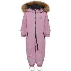 Kombinezon zimowy w kolorze jasnoróżowym. Różowe kombinezony niemowlęce Legowear, na zimę. W wyprzedaży za 299,95 zł.