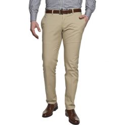 T-shirty męskie: spodnie daroca 214 beż