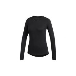 Bluzy adidas Own the Run Tee. Czarne koszulki damskie Adidas, s, bez wzorów, bez rękawów, bez kaptura. Za 149,00 zł.