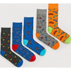 Brave Soul - Skarpety (5-pack). Szare skarpetki męskie marki Brave Soul, z elastanu. Za 69,90 zł.