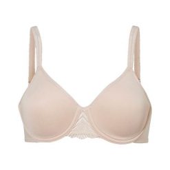 Triumph Biustonosz My Perfect Shaper jasnobeżowy female beżowy 70B. Brązowe biustonosze sportowe damskie Triumph, z haftami, trekkingowe. W wyprzedaży za 95,00 zł.