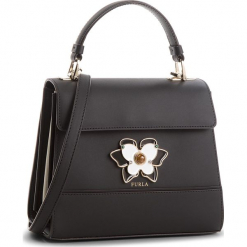 Torebka FURLA - Mughetto 961619 B BOH7 VFO Onyx. Czarne torebki klasyczne damskie Furla, ze skóry. W wyprzedaży za 1659,00 zł.
