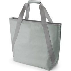 Shopper bag damskie: Torba termiczna w kolorze szarym – (S)49 x (W)40 x (G)17 cm