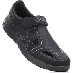 Buty z zapięciem na rzep Kappa bonprix czarny. Czarne buty skate męskie bonprix. Za 129,99 zł.