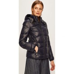 Dkny - Kurtka. Niebieskie kurtki damskie DKNY, s, bez wzorów, z poliesteru, krótkie. W wyprzedaży za 499,90 zł.