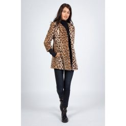 Płaszcz przejściowy w kolorze beżowym. Brązowe kurtki damskie Snowie Collection, s, bez wzorów, długie, bez kaptura. W wyprzedaży za 159,95 zł.