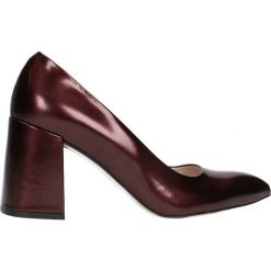 Czółenka HARUMI. Czerwone buty ślubne damskie marki Gino Rossi, ze skóry. Za 299,90 zł.