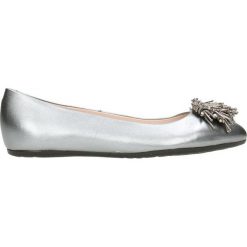Baleriny MARISA. Szare baleriny damskie marki Gino Rossi, ze skóry, eleganckie, na płaskiej podeszwie. Za 249,90 zł.