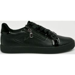 Geox - Buty. Czarne buty sportowe damskie Geox, z gumy. Za 349,90 zł.