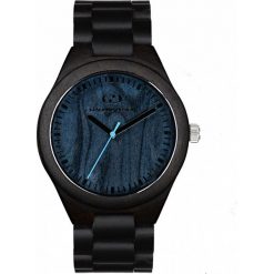 Zegarek Giacomo Design Drewniany męski GD08304. Czarne zegarki męskie marki Giacomo Design. Za 522,99 zł.