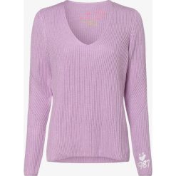 Lieblingsstück - Sweter damski – LioraL, lila. Swetry damskie Lieblingsstück, bez wzorów, z dzianiny, klasyczne, bez rękawów, bez kaptura. Za 379,95 zł.