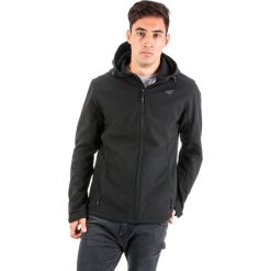 Kurtki sportowe męskie: 4f Kurtka softshell męska H4Z18-SFM001 czarna r. XL