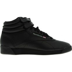 Reebok - Buty F/S HI. Czarne buty sportowe damskie Reebok, bez wzorów, ze skóry, sportowe. W wyprzedaży za 219,90 zł.