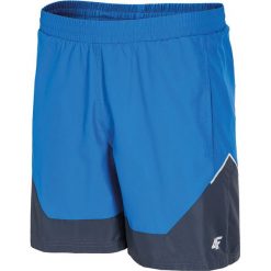Męskie szorty sportowe z dłuższymi nogawkami 4F Black. Czarne spodenki sportowe męskie marki Astratex, m, ze skóry. Za 59,94 zł.