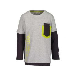 Blue Seven Chłopięca Koszulka Z Długim Rękawem 122 Szary. Szare t-shirty chłopięce Blue Seven, z napisami, z bawełny, z długim rękawem. Za 49,00 zł.