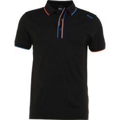 BOSS ATHLEISURE PAULE Koszulka polo black. Czarne koszulki polo męskie marki BOSS Athleisure, l, z bawełny. Za 419,00 zł.