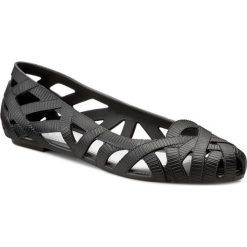 Baleriny MELISSA - Jean+Jason Wu VI Ad 31698 Black 01003. Czarne baleriny damskie marki Melissa, bez wzorów, z tworzywa sztucznego, bez obcasa. Za 379,00 zł.