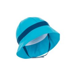 Kapelusz UV surfing dla malucha. Niebieskie kapelusze męskie marki NABAIJI, s, bez wzorów, z poliesteru, sportowe, bez kołnierzyka, bez rękawów. Za 24,99 zł.