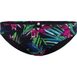 Stroje dwuczęściowe damskie: Figi bikini w kolorze czarnym ze wzorem