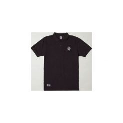 Koszulka Polo BLB SMALL BADGE Black. Czarne koszulki męskie Crankk, l, z aplikacjami, z bawełny, polo, bez rękawów. Za 139,00 zł.