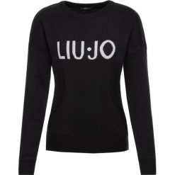 Sweter Liu Jo Sport Maglia Chiusa M/L Co T969068 MA09E. Czarne swetry damskie Liu Jo Sport, xs, bez wzorów, z bawełny, klasyczne, bez rękawów, bez kaptura. W wyprzedaży za 279,00 zł.