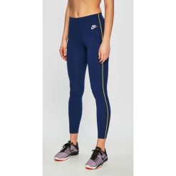 Nike Sportswear - Legginsy. Niebieskie spodnie damskie Nike Sportswear, s, bez wzorów, z elastanu. W wyprzedaży za 89,90 zł.