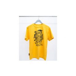 TS POGO MPCA FACE YELLOW. Żółte t-shirty męskie Pogo, m, bez wzorów, bez kołnierzyka. Za 79,00 zł.