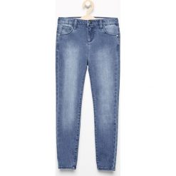 Boyfriendy damskie: Jeansy slim fit – Niebieski