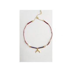 Choker Divine Fairy Tale. Czerwone naszyjniki damskie Iluzja jewellery, z lazurytem, srebrne. Za 219,00 zł.