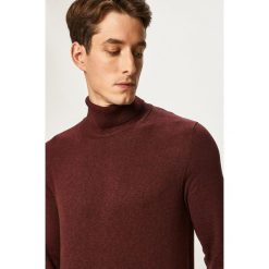 Jack & Jones - Sweter. Niebieskie swetry męskie Jack & Jones, m, bez wzorów, z bawełny. Za 169,90 zł.