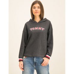 Bluza TOMMY HILFIGER Batwing UW0UW01961. Szare bluzy damskie TOMMY HILFIGER, m, bez wzorów, z bawełny, bez rękawów, bez kaptura. W wyprzedaży za 209,00 zł.