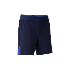 Spodenki do piłki nożnej F900 damskie. Niebieskie szorty damskie KIPSTA, xl, bez wzorów, z elastanu. Za 59,99 zł.
