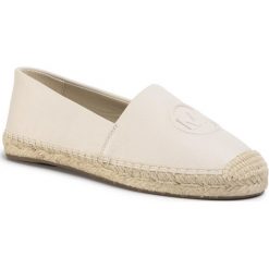 Espadryle MICHAEL MICHAEL KORS - Dylyn Espadrille 40R0DYFP4L Lt Cream. Brązowe espadryle damskie MICHAEL Michael Kors, bez wzorów, ze skóry ekologicznej, bez obcasa, na płaskiej podeszwie. Za 539,00 zł.