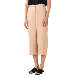 TWINSET Spodnie Beżowy. Brązowe spodnie damskie Twinset, s, z wiskozy. Za 781,95 zł.