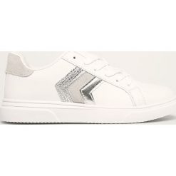 Answear - Buty Sport. Białe buty sportowe damskie ANSWEAR, bez wzorów, z gumy, sportowe. Za 119,90 zł.