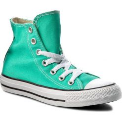 Trampki CONVERSE - Ctash Hi 155740C Menta. Zielone półbuty damskie marki Converse, bez wzorów, z gumy, bez zapięcia. W wyprzedaży za 209,00 zł.