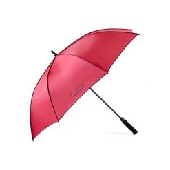Parasol do golfa 500 UV różowy. Czerwone parasole marki INESIS. Za 59,99 zł.