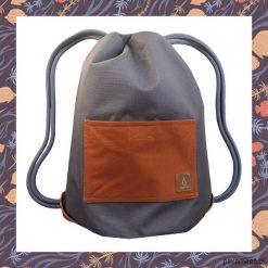 FISH & GREY dwustronny plecak SACK IT!. Szare plecaki męskie Pakamera, bez wzorów. Za 165,00 zł.