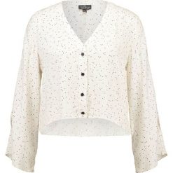 Bluzki asymetryczne: Topshop Petite HOLLY Bluzka cream