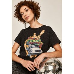 Medicine - T-shirt Iconic Movies. Czarne bluzki damskie MEDICINE, s, z nadrukiem, z bawełny, z okrągłym kołnierzem. Za 69,90 zł.